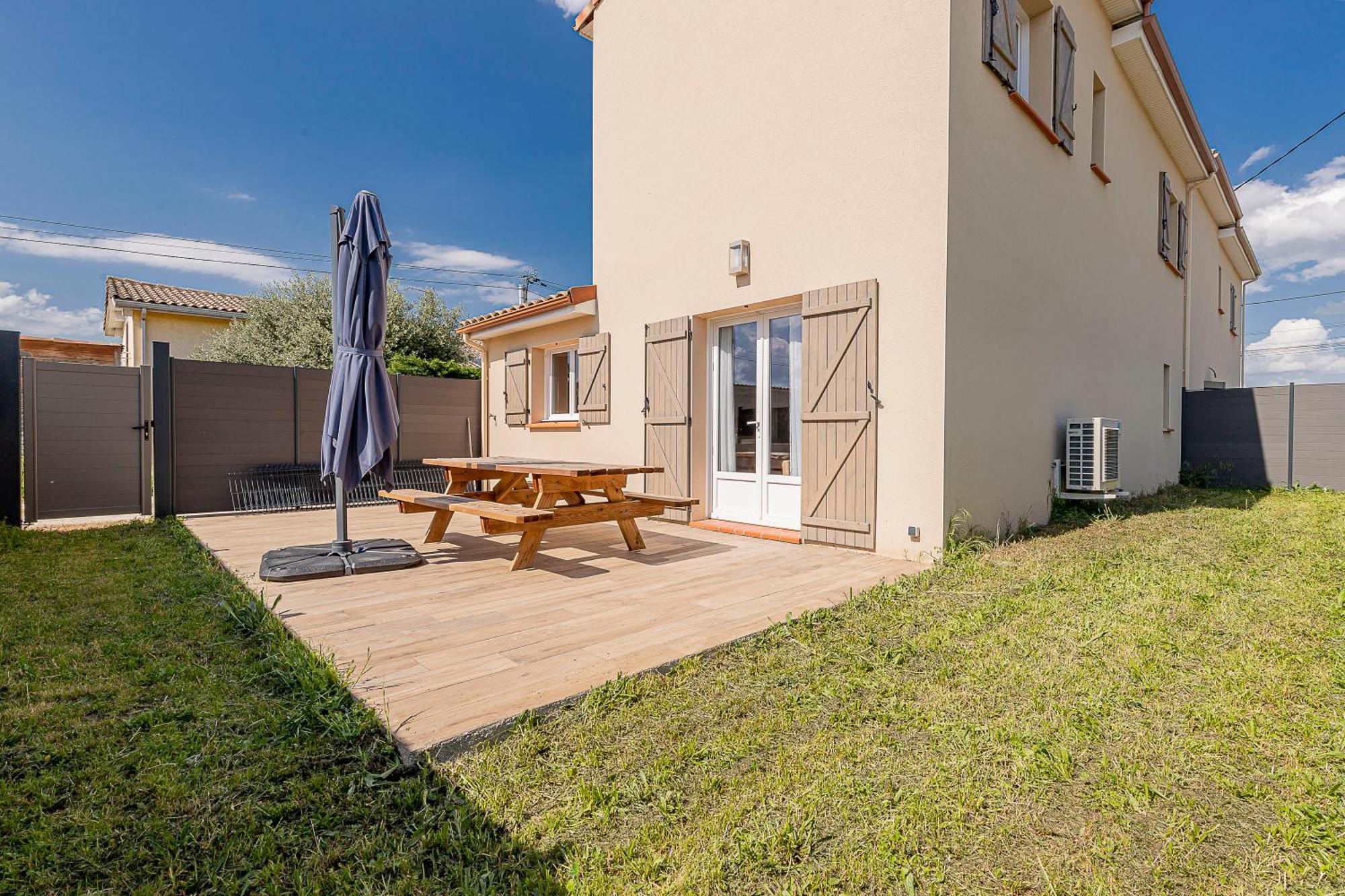 Belle Maison Climatisee - Meet - Aeroscopia - Tramway Aussonne Exterior foto